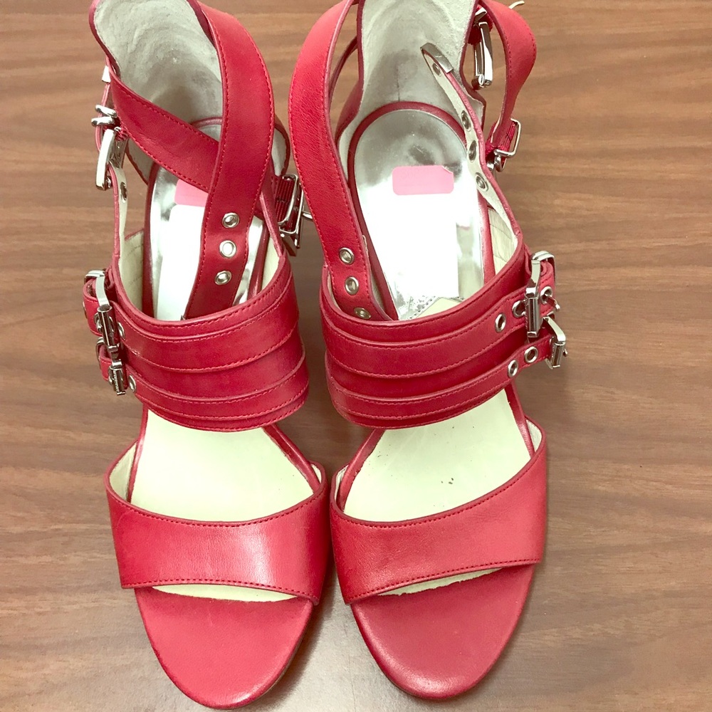 Michael Kors red heels